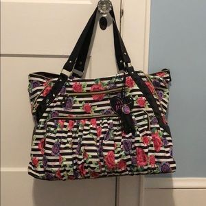 Large Betsey Johnson Weekender Bag